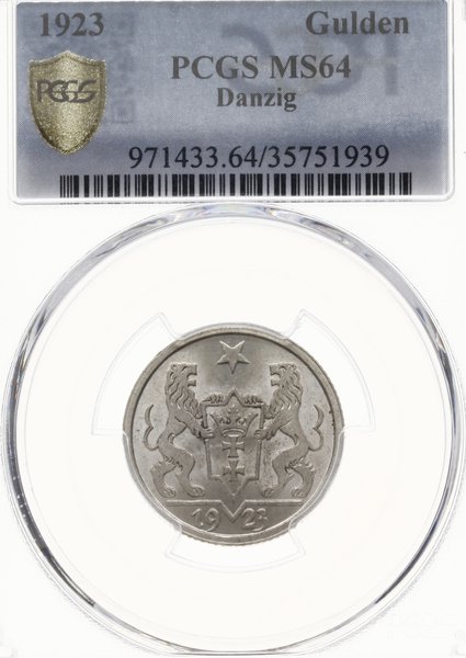 1 gulden 1923, Utrecht; Koga; AKS 14, CNG 516, J