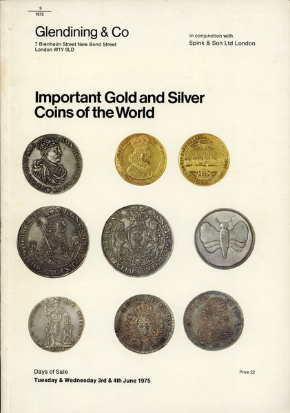 Glendining & Co, Important Gold and Silver Coins