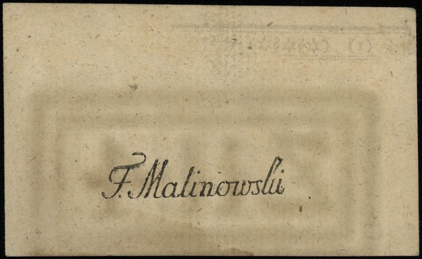 4 złote polskie 4.09.1794; seria 1-C; w ramce u 