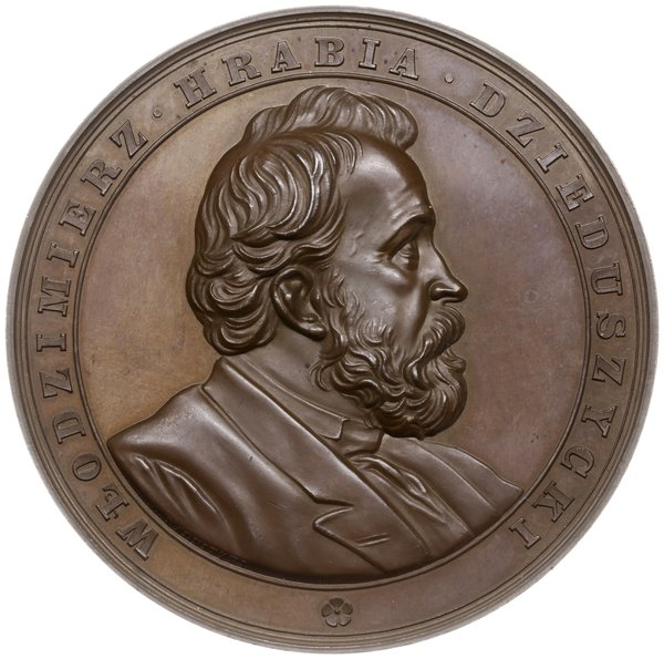 medal na pamiątkę Wystawy Rolniczej i Przemysłowej we Lwowie, 1877, projektu Karola Radnitzky’ego