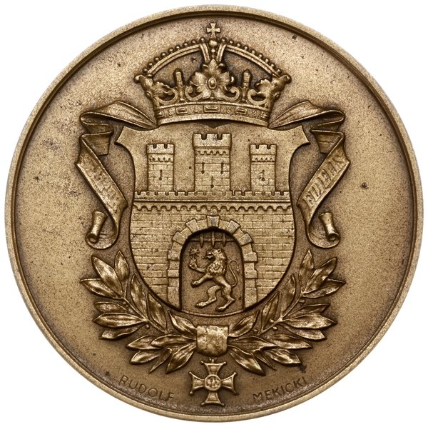 medal poświęcony Jerzemu Bajanowi, 1934, Warszawa, projektu Rudolfa Mękickiego