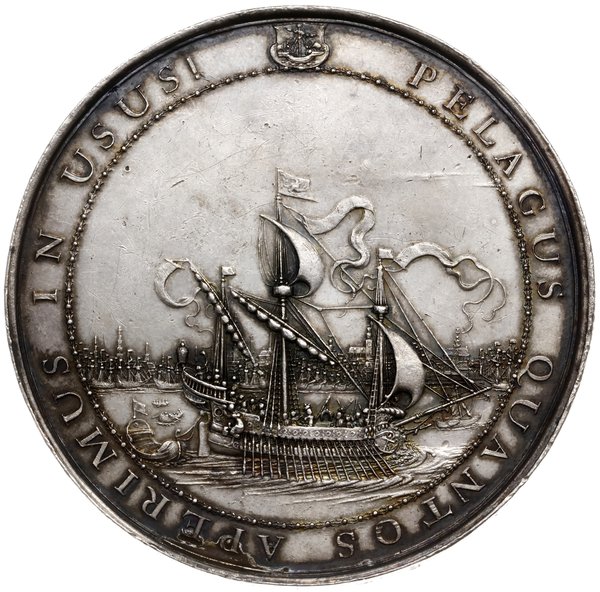 medal na pamiątkę otwarcia nowego ratusza w Amsterdamie, 1655