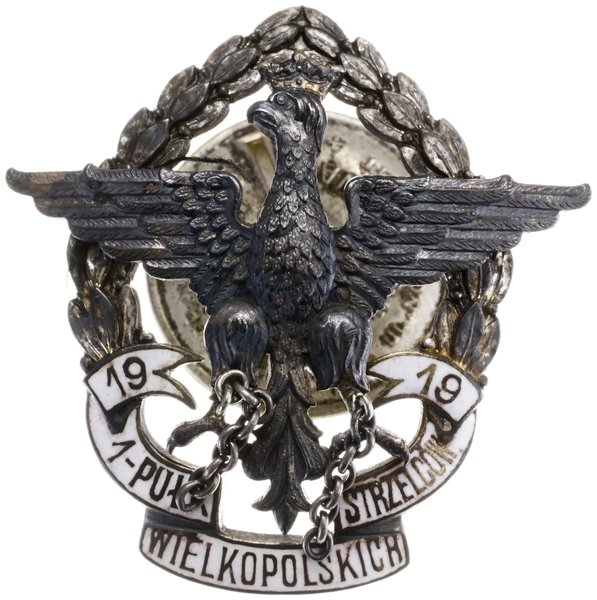 oficerska odznaka pamiątkowa 55. Pułku Piechoty, od 1931
