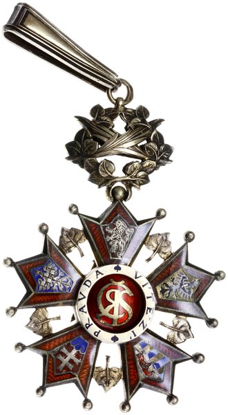 Cywilny Krzyż Komandorski Orderu Białego Lwa (Řád bilého lva), 1922-1961
