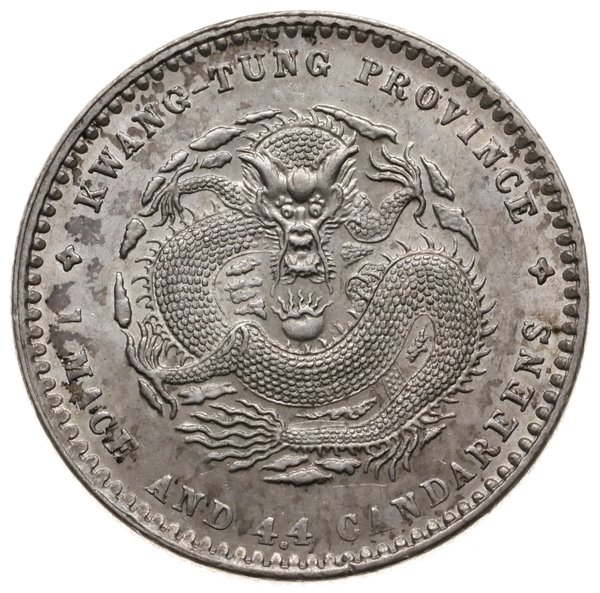 20 centów bez daty (1891); na awersie imię cesar