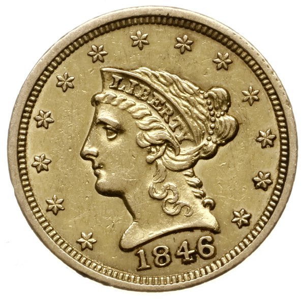 2 1/2 dolara 1846, Filadelfia