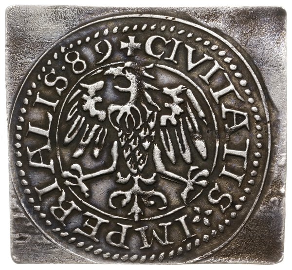 klipa szeląga miejskiego 1589, Zürich