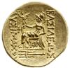 stater, 88-86 pne (emisja pośmiertna), mennica Callatis; Aw: Głowa Aleksandra Wielkiego zwrócona w..