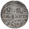 trojak 1596, Mitawa; skrócona data u dołu monety