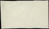 papier do druku banknotu 2 złote z 1863 roku, ze