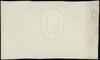 papier do druku banknotu 2 złote z 1863 roku, ze znakiem wodnym “2” w elipsie; Miłczak -,  Lucow -..