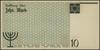 10 marek 15.05.1940, papier bez znaku wodnego, druk zielony, numeracja 408005; Lucow 863 (R3),  Mi..