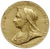 medal na pamiątkę 60. rocznicy panowania królowej Wiktorii, 1897, projektu G. W. Saulles’a; Aw: Po..