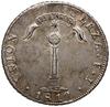 1 peso 1817 / F.J., Santiago; odmiana z literką Y po lewej stronie nad banerem z napisem LIBERTAD;..