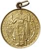 3 dukaty 1929, Krzemnica; moneta 1.000 lat chrześcijaństwa w Czechach (proces ugruntowania chrysti..
