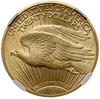 20 dolarów 1924, Filadelfia; typ Saint Gaudens; Fr. 185; złoto; wyśmienita moneta w pudełku firmy ..