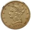 10 dolarów 1892/CC, Carson City; typ Liberty Head; Fr. 161; złoto; nakład 40.000 sztuk, bardzo ład..