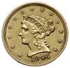 2 1/2 dolara 1846, Filadelfia; typ Liberty Head; Fr. 114; złoto 4.14 g; nakład 21.598 sztuk, lekko..
