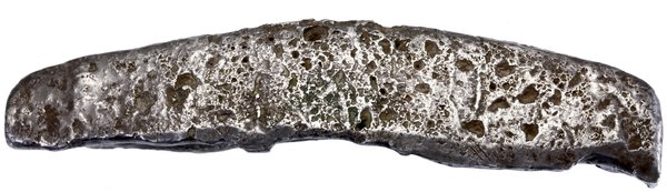 grzywna srebrna, XII-XV w.; na boku słabo widocz