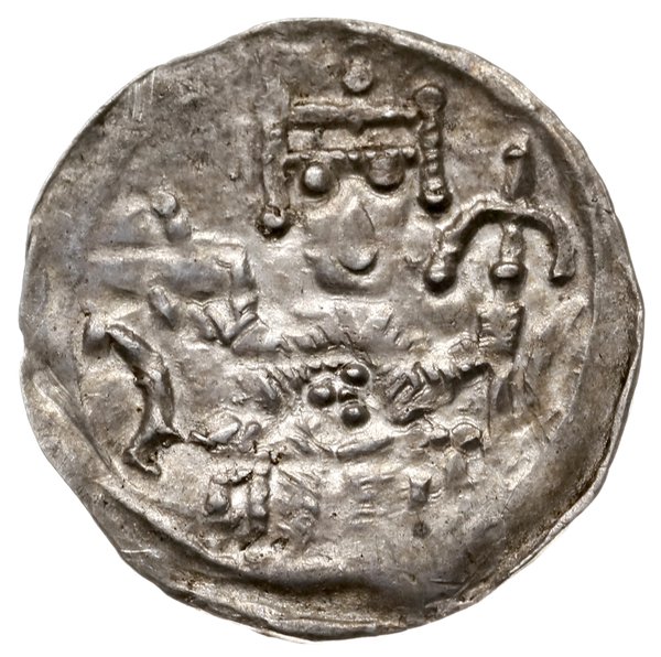 denar, 1157-1166; Aw: Cesarz Fryderyk Barbarossa