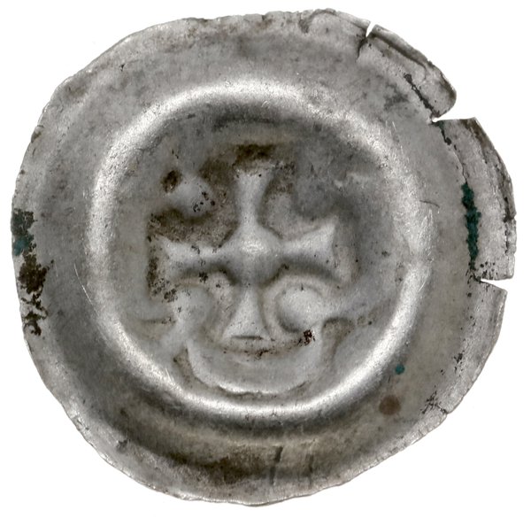 brakteat, XIII w.; Krzyż w czwórłuku; Sarbsk 37,