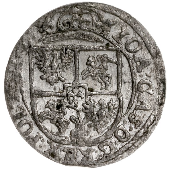 półtorak 1652, Wilno; odmiana z 06 w jabłku król