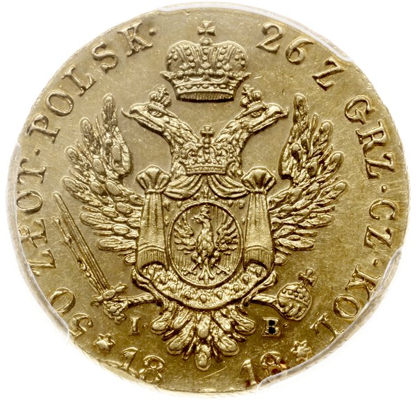 50 złotych 1818, Warszawa