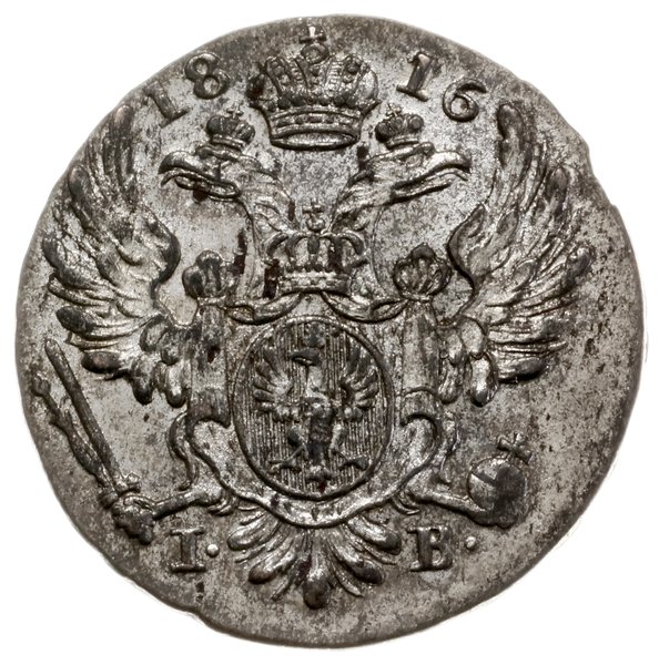 5 groszy 1816, Warszawa; Bitkin 854, Kop. 2633, 