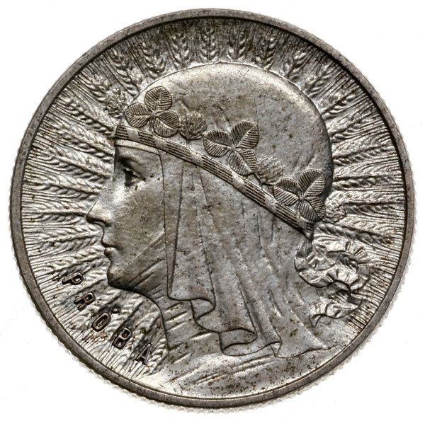 1 złoty 1932, Warszawa; Głowa kobiety w czepcu w