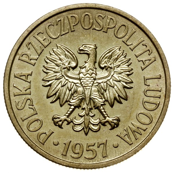 50 groszy 1957, Warszawa