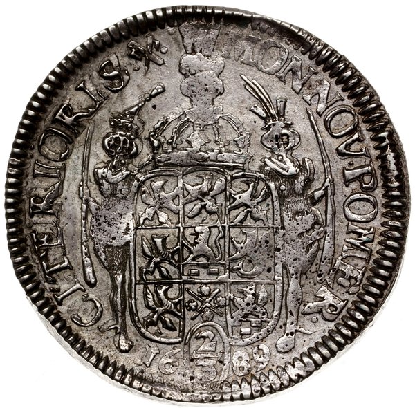 2/3 talara (gulden), 1689, mennica Szczecin