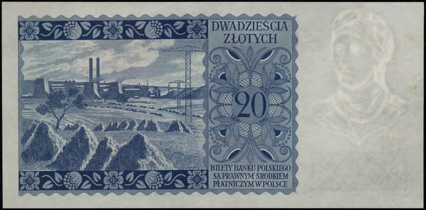 20 złotych 15.08.1939