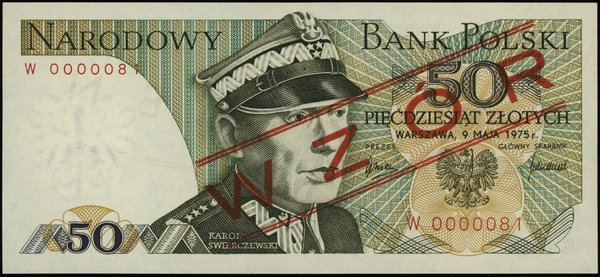 50 złotych 9.05.1975