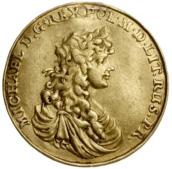 medal zaślubinowy wagi 4 dukatów, bez daty (1670), Wrocław lub Bydgoszcz, autorstwa Jana Buchheima