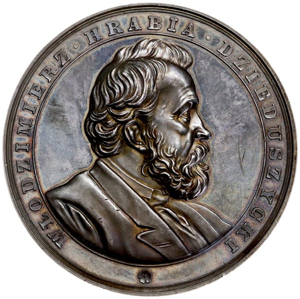 medal na pamiątkę Wystawy Rolniczej i Przemysłowej we Lwowie, 1877, Wiedeń, projektu  Karola Radnitzky’ego