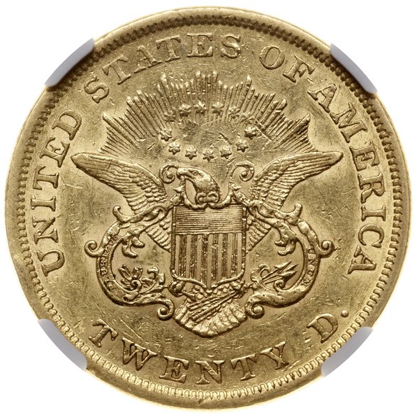 20 dolarów, 1853, mennica Filadelfia