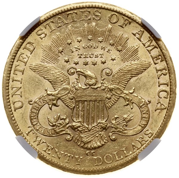 20 dolarów, 1883 CC, mennica Carson City