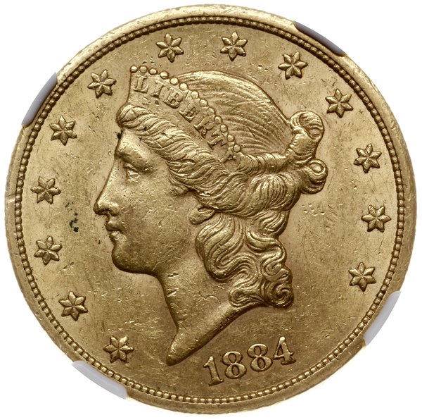 20 dolarów, 1884 CC, mennica Carson City