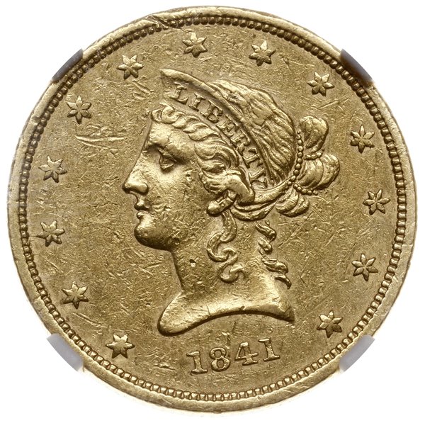 10 dolarów, 1841, mennica Filadelfia