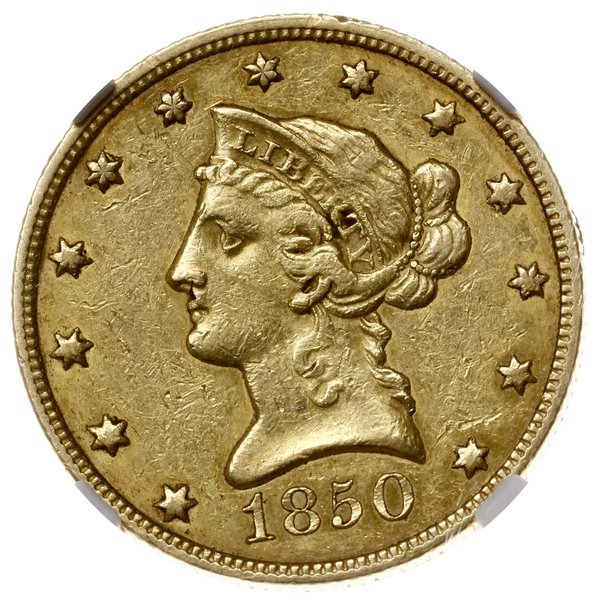 10 dolarów, 1850, mennica Filadelfia
