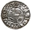 denar typu Pointed Helmet, 1024-1030, mennica York, mincerz Wulfnoth; Aw: Popiersie władcy w lewo,..