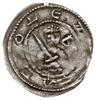denar, 1157-1166; Aw: Popiersie księcia na wprost trzymającego miecz, z prawej litera B, BOLEZ...S..