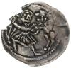 denar, 1236-1248; Aw: Rycerz walczący z lwem; Rw: Rycerz walczący z lwem; Kop. 6423 (R3), Str. 44c..