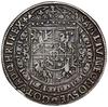 talar 1629, Bydgoszcz; Aw: Popiersie króla w prawo w zbroi, trzymającego miecz i jabłko królewskie..