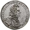 2/3 talara (gulden), 1698, Drezno; IL-H (inicjały Jana Lorenza Hollanda 1698-1716) pod tarczami he..