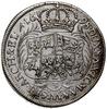 2/3 talara (gulden), 1698, Drezno; IL-H (inicjały Jana Lorenza Hollanda 1698-1716) pod tarczami he..