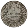 1 złoty 1827, Warszawa; Bitkin 996, H-Cz. 3613, 
