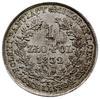 1 złoty 1832, Warszawa; odmiana z dużą głową car