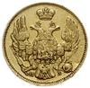 3 ruble = 20 złotych 1835 СПБ / ПД, Petersburg; Aw: Dwugłowy Orzeł carski, przy ogonie litery П-Д;..