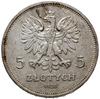 5 złotych 1930, Warszawa; Nike; Parchimowicz 114c, moneta z kolekcji Karolkiewicza poz. 2853/2;  m..